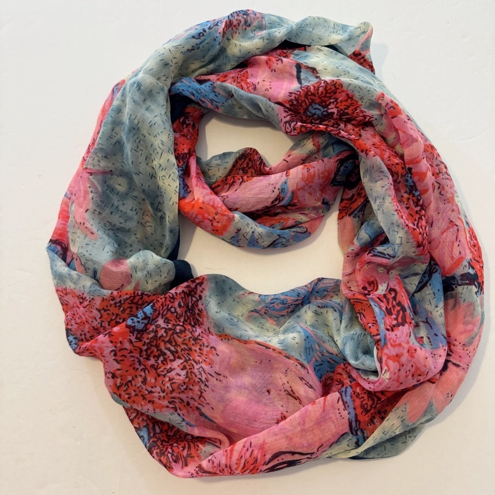 Rikka Floral Infinity Scarf